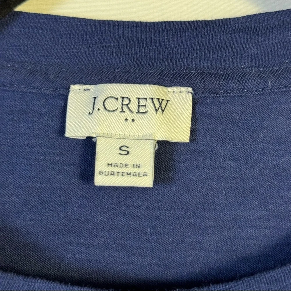 J. Crew Women's Blue Long Sleeve Shirt Size S